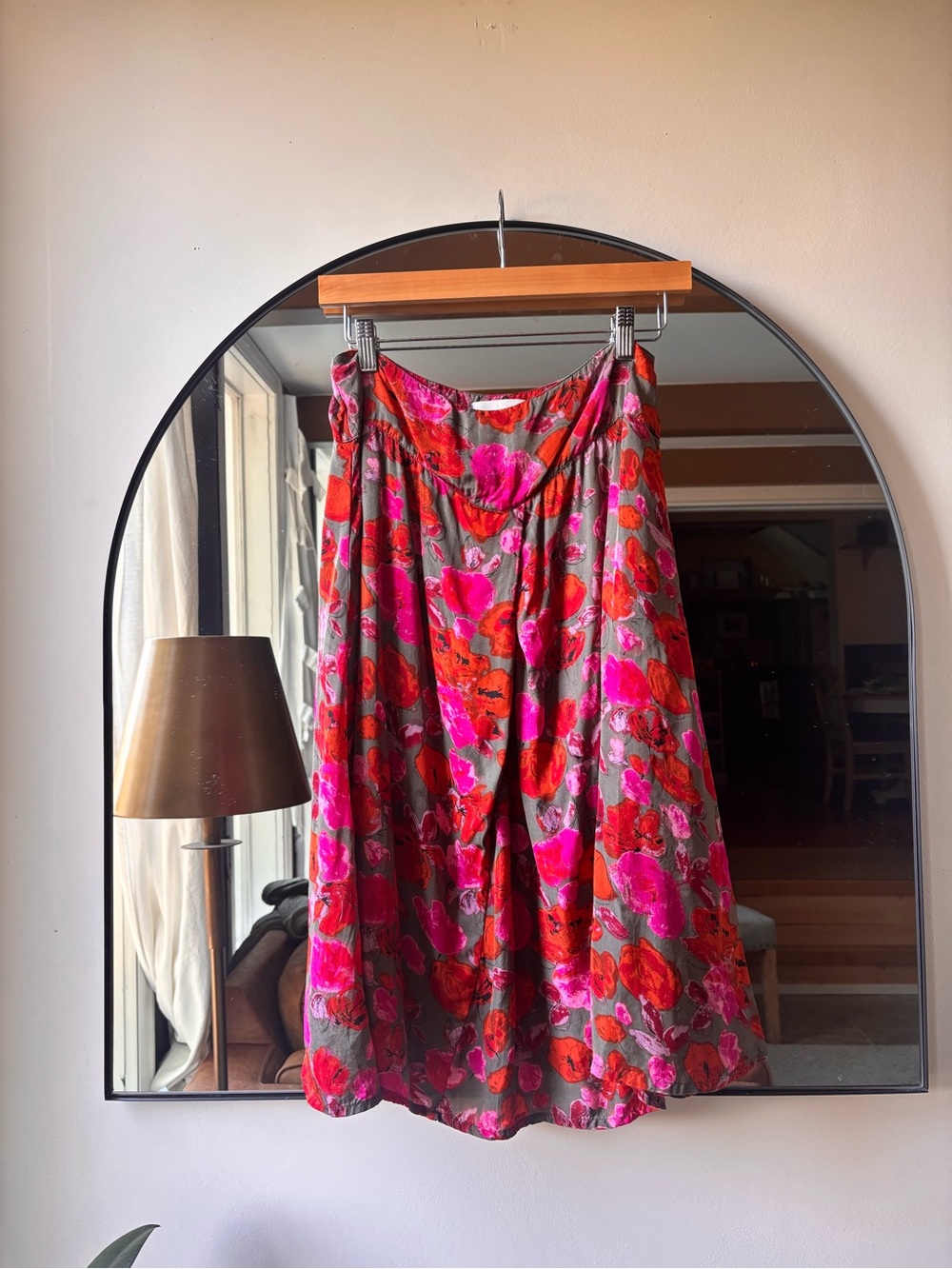 JACKPOT | floral MIDI SKIRT | size 36